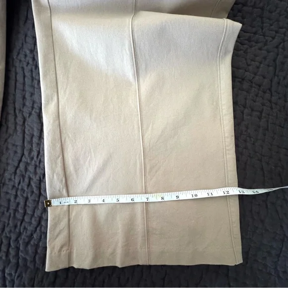 Old Navy Pixie Wide Leg Beige Khaki Pull On Stretch Twill Pants Size XL EUC - Picture 6 of 8